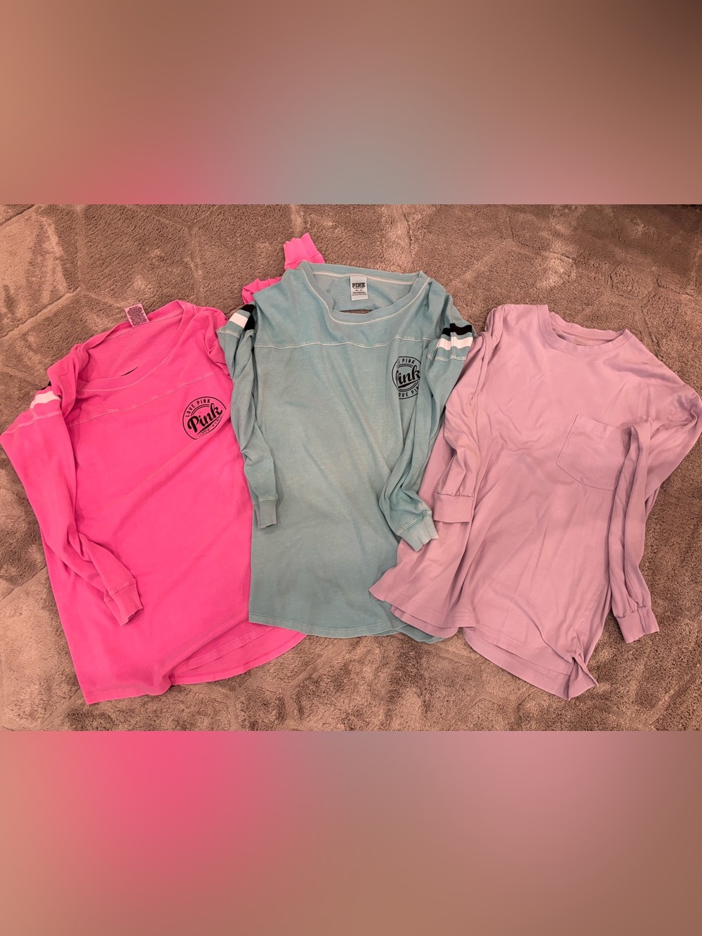 PINK Victoria's Secret Long Sleeve Tee